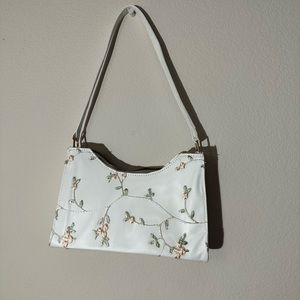 Classy white purse